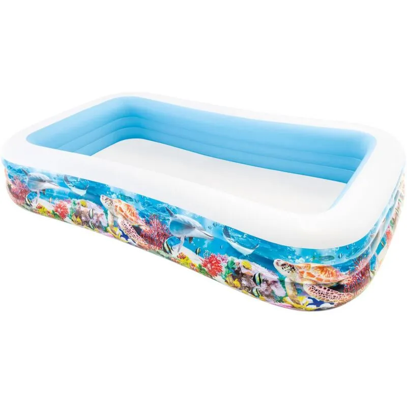 Piscina rettangolare family 305x183cm blu 