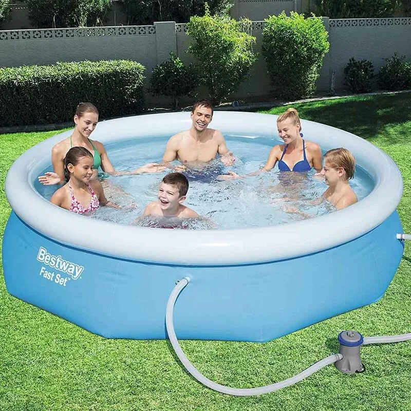 Piscina Rotonda Autoportante In pvc 305x76cm Con Motore e Filtro 