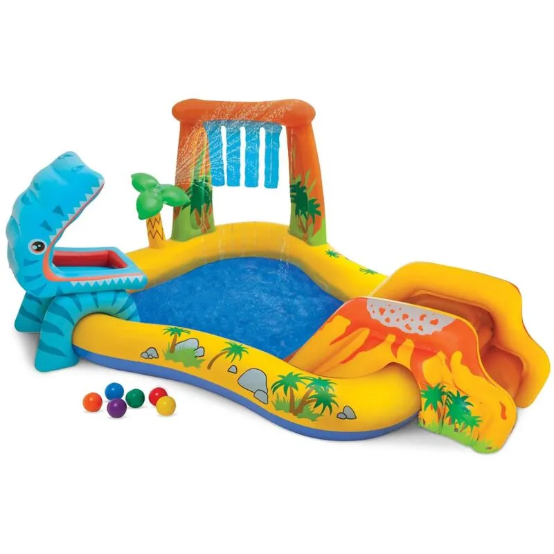 Piscina gonfiabile bambini  57444 Dinosaur Play Center gioco