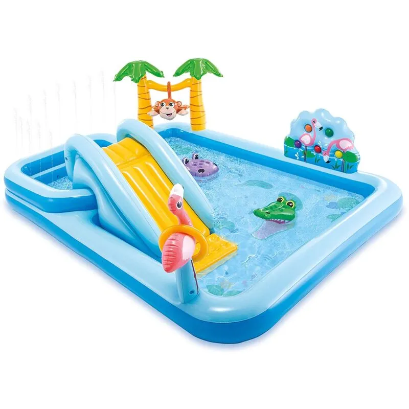 Piscina play center Jungle Giungla 57161  scivolo bambini gonfiabile