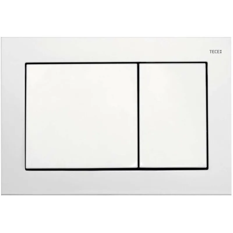 Tece - base - Placca di comando, bianco 9240700