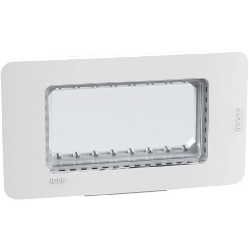 Placca matixgo - placca ip55 4m white 28604w - Bticino