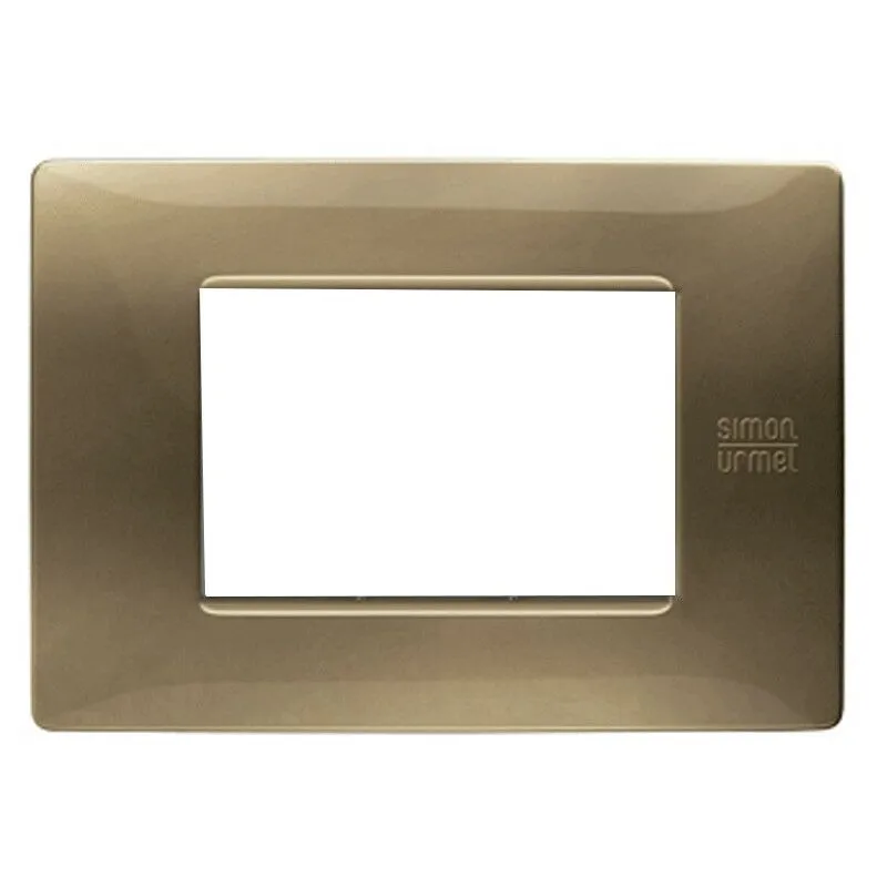 Placca Urmet Simon Nea Flexa 3 moduli bronzo 11803.BR