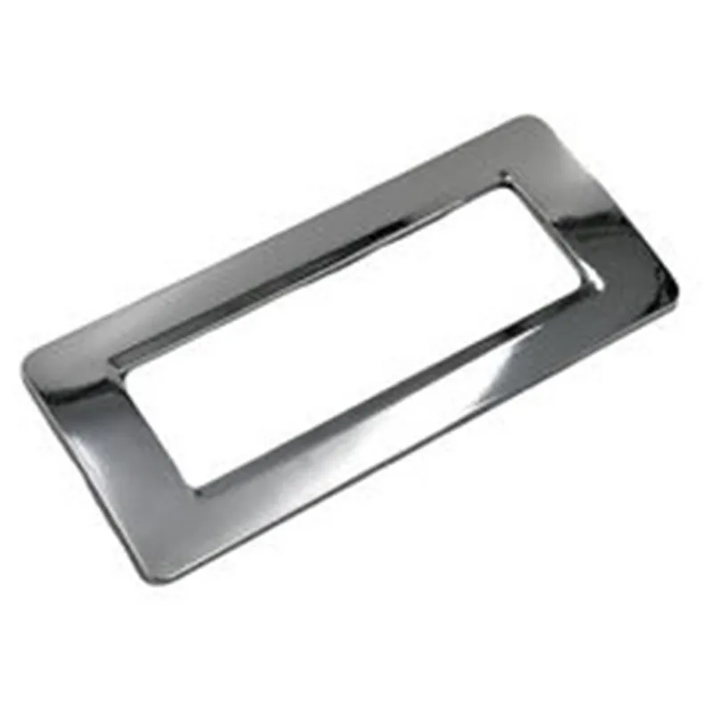  - Placchetta placca silver cromo lucido compatibile matix 6 posti copripresa c8806