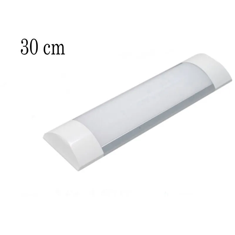  - Plafoniera Led Soffitto 30cm Barra 6000K Luce Fredda 20W Collegabili in Serie