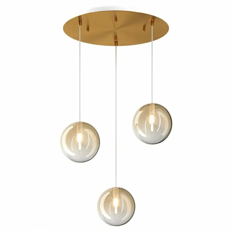 Plafoniera classica top light eclipse 1184 os s3 t am g9 led vetro lampada soffitto