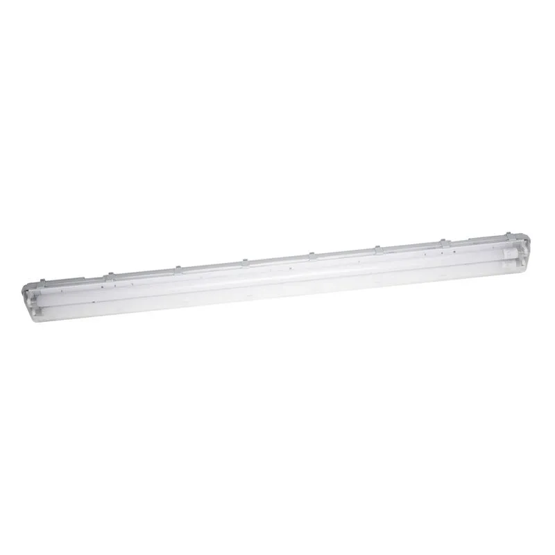 Led Feuchtraum-Leuchte, Leuchte für Außenanwendungen, Kaltweiß, 1565 mm x 115,0 mm x 86,0 mm, SubMARINE Mit 2x Wechselbaren Led Röhren 1,5m Länge