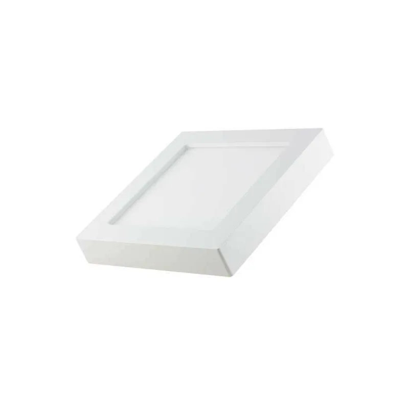 12W led soffitto impermeabile IP44 950lm (65W) quadrato 172mmx172mm bianco - ctc bianco