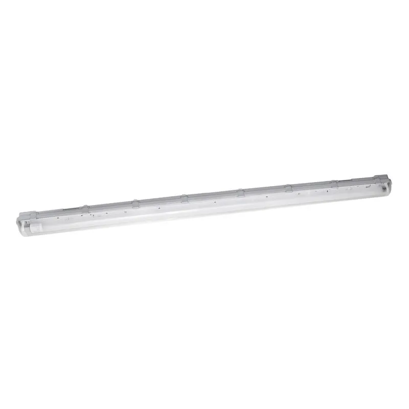 Led Feuchtraum-Leuchte, Leuchte für Außenanwendungen, Kaltweiß, 1565 mm x 72,0 mm x 86,0 mm, SubMARINE Mit 1x Wechselbarer Led Röhre 1,5m Länge