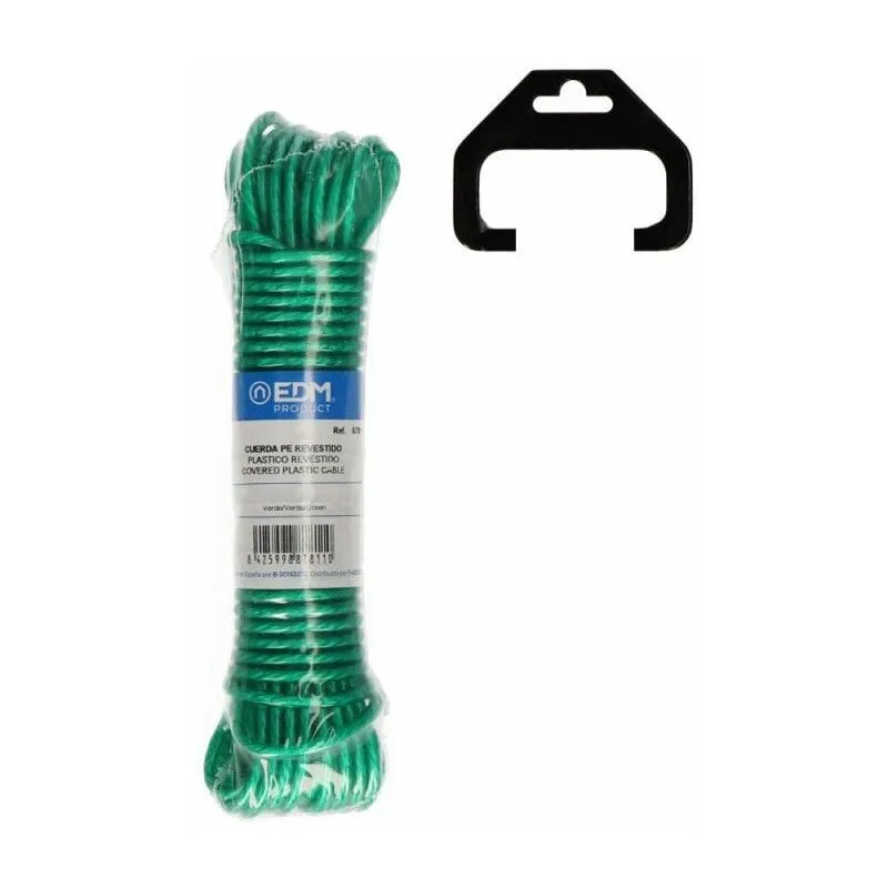  - Matassa rivestita in plastica 10m verde 87811