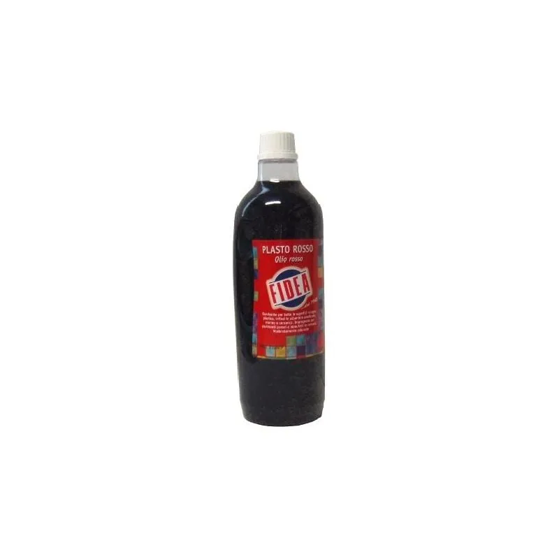 Plasto rosso olio paglierino lt. 0,500