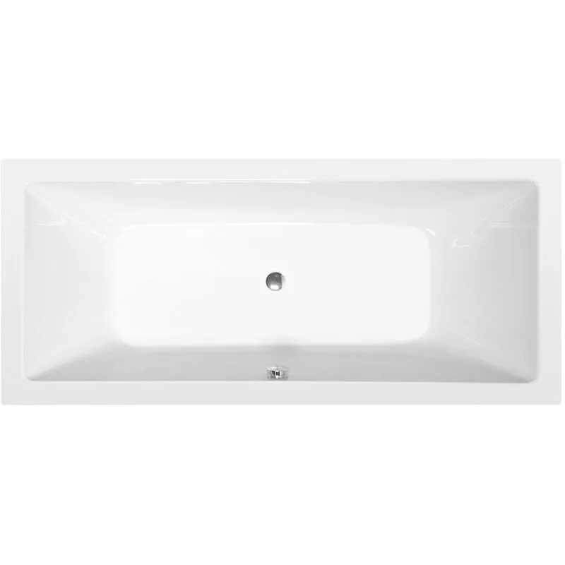 Polysan - Vasche da bagno - Vasca da bagno rettangolare krysta, 180x70x39 cm, bianco 72906