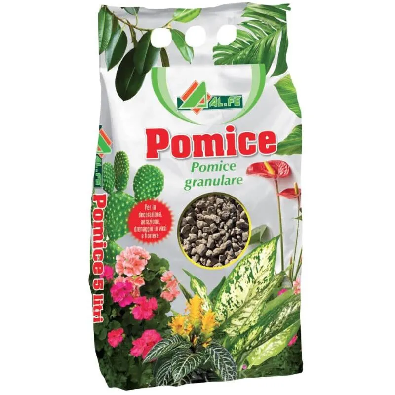 Pomice 8/14 in sacco da 5L. in scatola da 6PZ