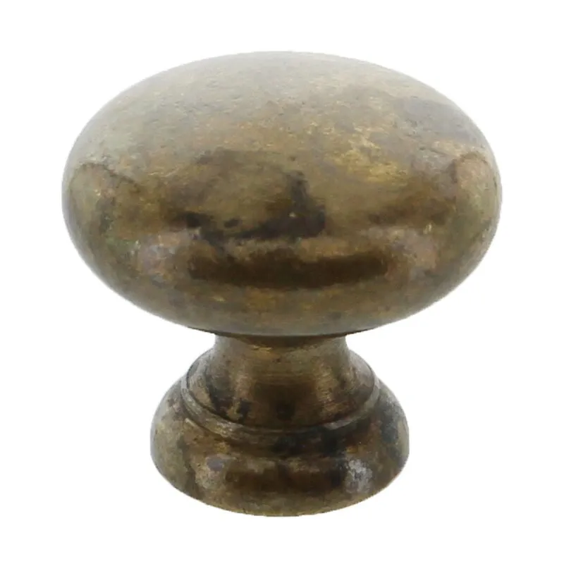 Pomolo antich. art. 24228 MM.25 ottone antico. Prezzo per 1 pezzo.