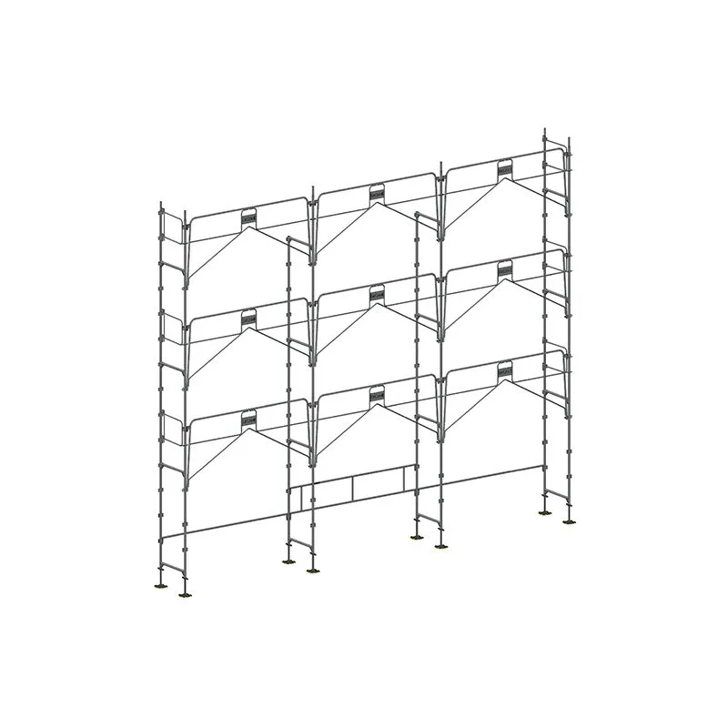 Ponteggio 78m² - Struttura sola - Versione Parapetto - DUO80GC-S