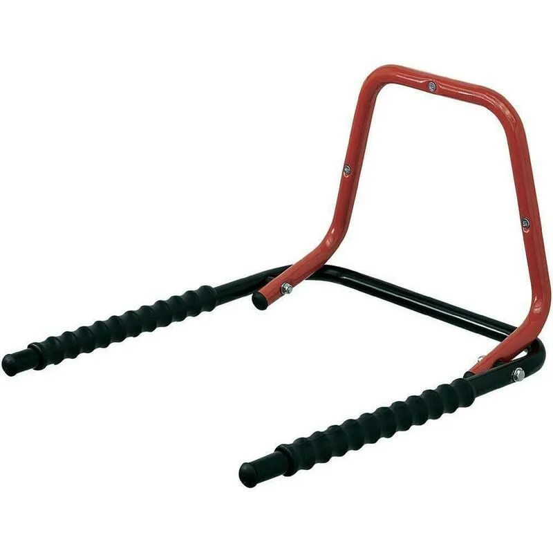 Mottez - Portabici da Muro Parete Supporto Porta Bici 2 Biciclette Pieghevole Gommato