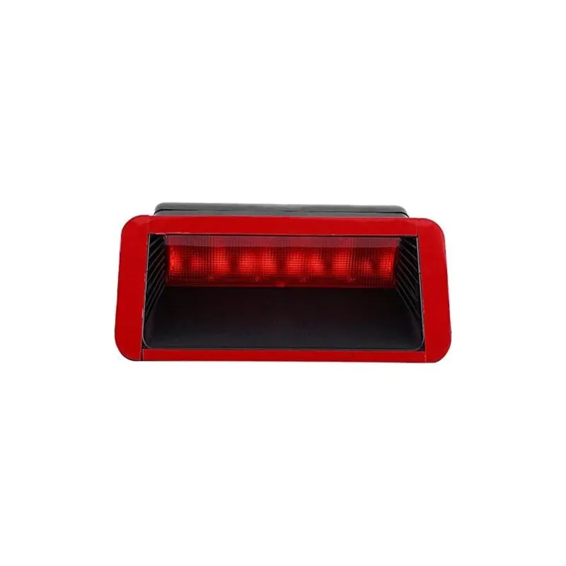 per auto terza luce freno interna 5 LED 12V universale per auto montaggio alto posteriore terza terza luce freno luce posteriore rossa terza luce