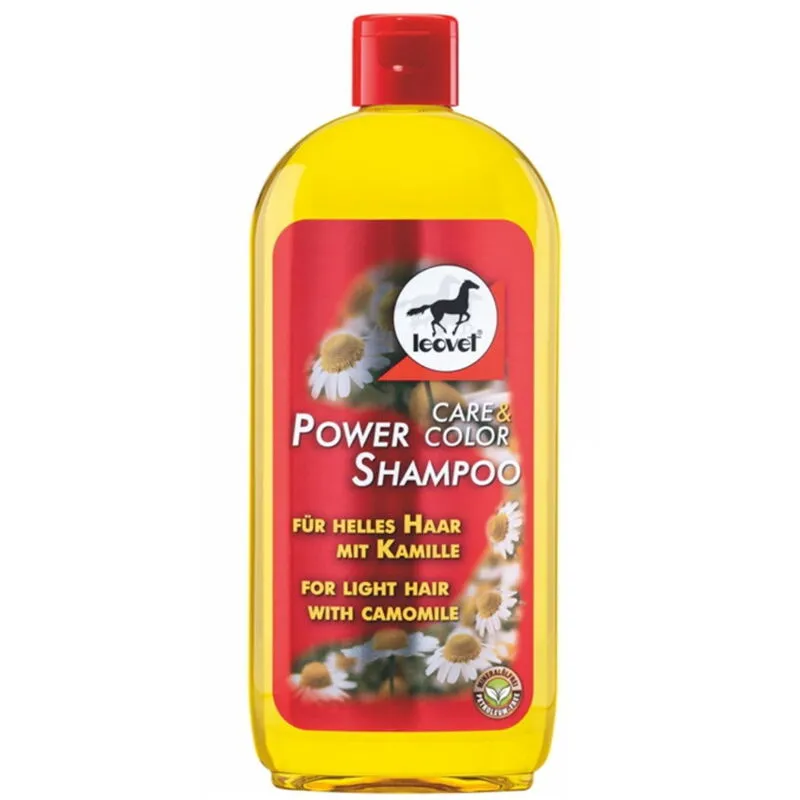 Power shampoo  con camomilla romana per cavalli dal manto chiaro 500ml