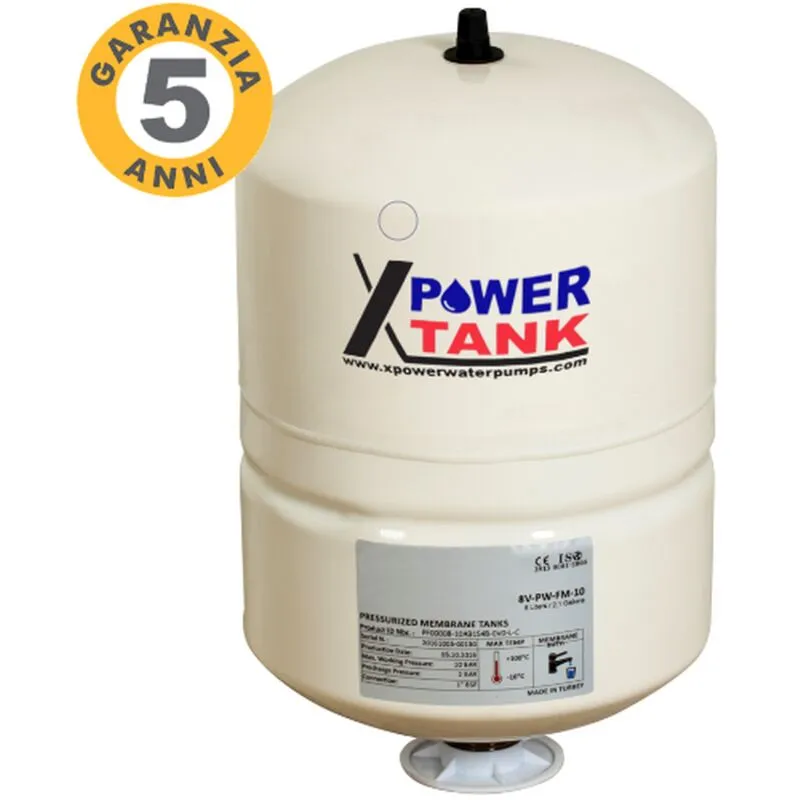 Aflex - Power tank vaso di espansione palla idrosfera da 12lt - temperatura max 100°c