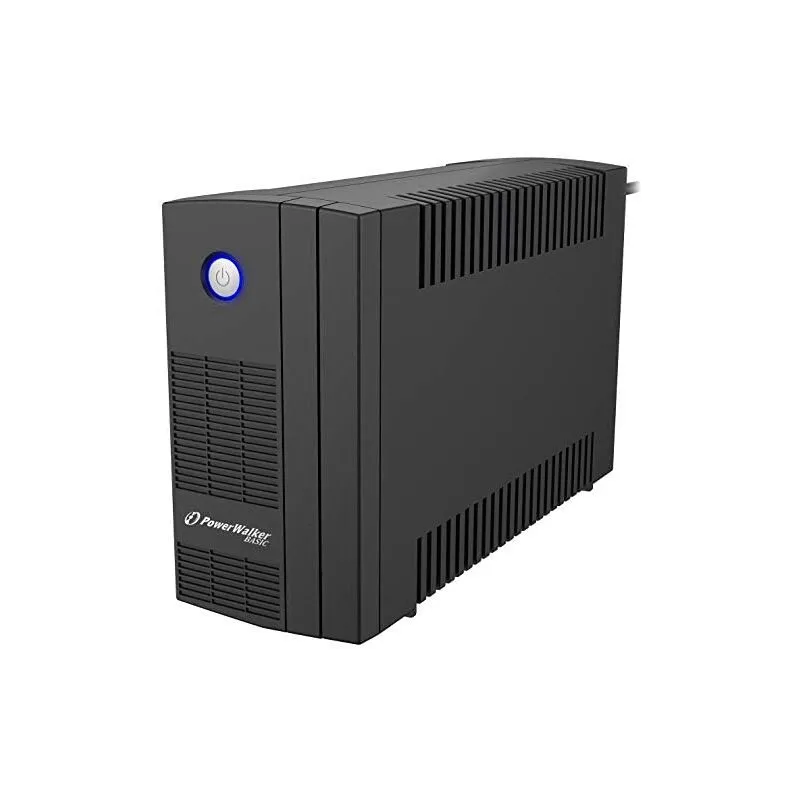 Sistema Basic vi 650 sb de gruppo di continuità (ups) Line interactive 0,65 kVA 360 w 2 prese ac - Powerwalker