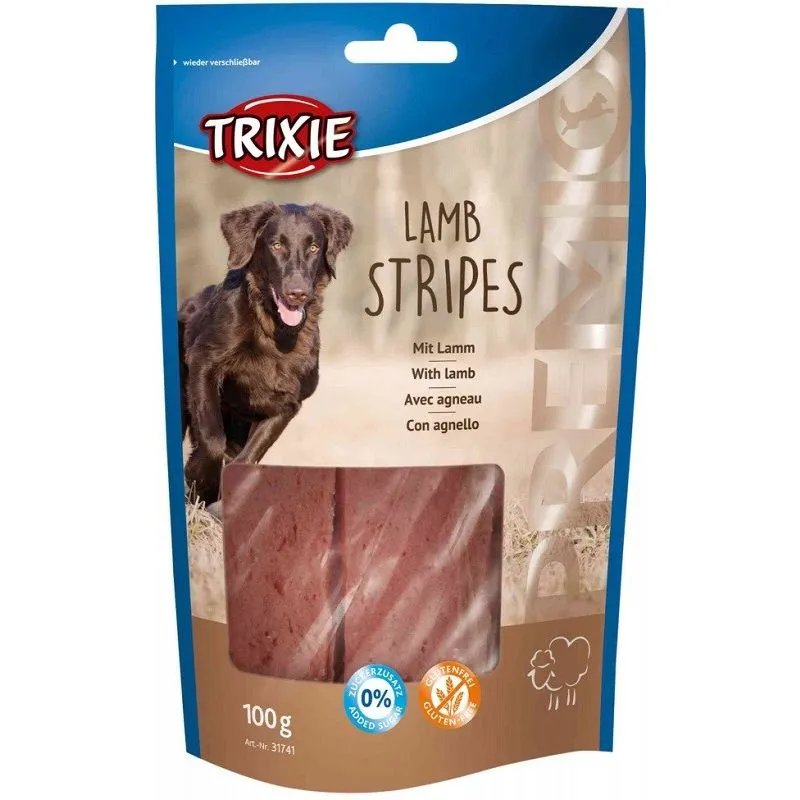 Trixie - Premio Lamb Stipes con Agnello per Cani da 100 gr