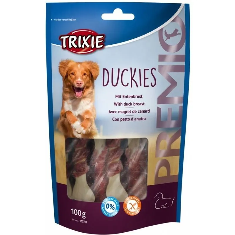 Trixie Premio Duckies Light con petto d'Anatra da 100 gr