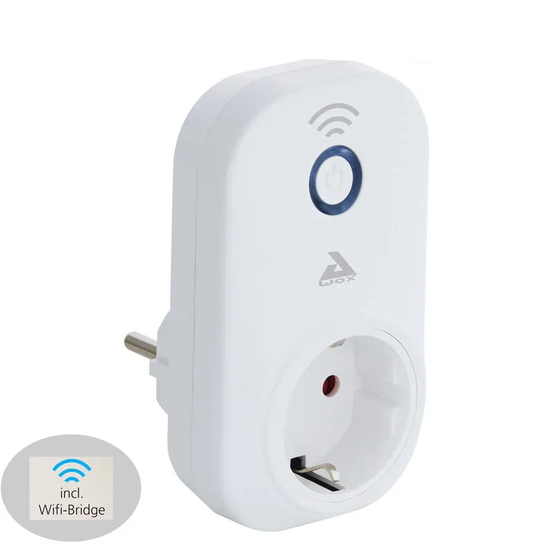 Eglo - connect plus plug-in bianco, Bluetooth, Wi-Fi gateway di Alexa Home page di Google