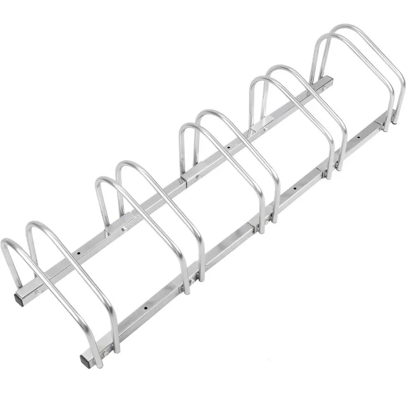 Primematik - Parcheggio per 5 biciclette Rastrelliera portabiciclette Supporto para pavimento o parete