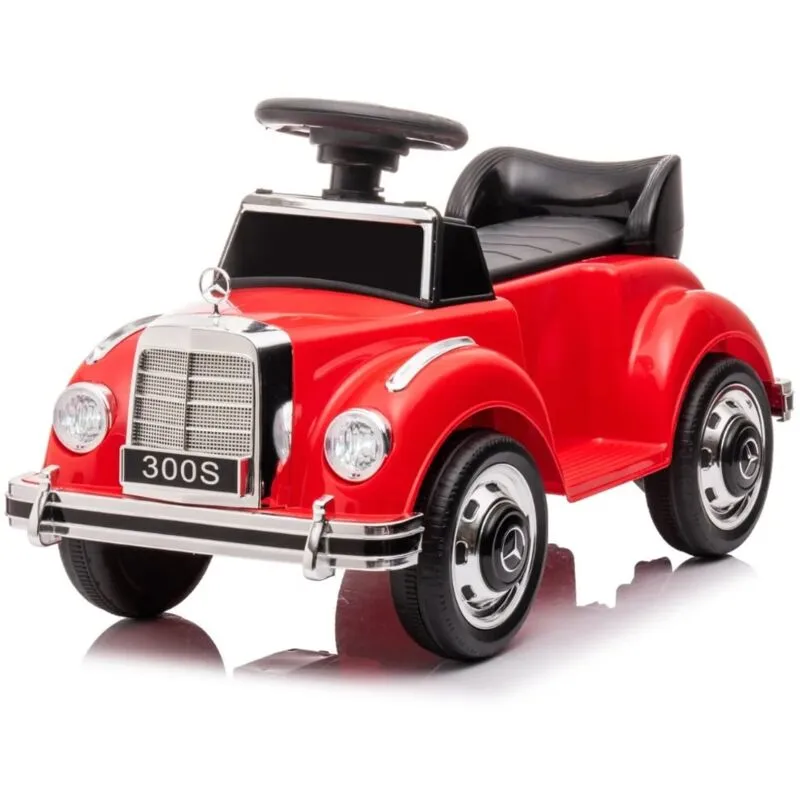 Primi Passi Mercedes 300S Cavalcabile - 2 a 4 anni - Rosso