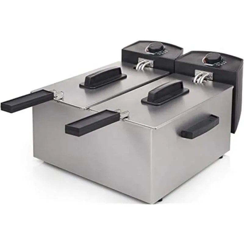 01.183123.01.001 Double Fryer Friggitrice - 