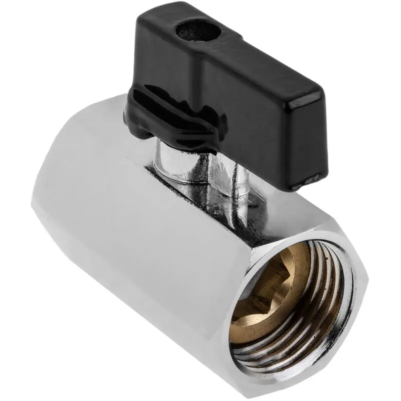 Mini valvola a sfera in acciaio inox da 1/2'' femmina - Prixprime