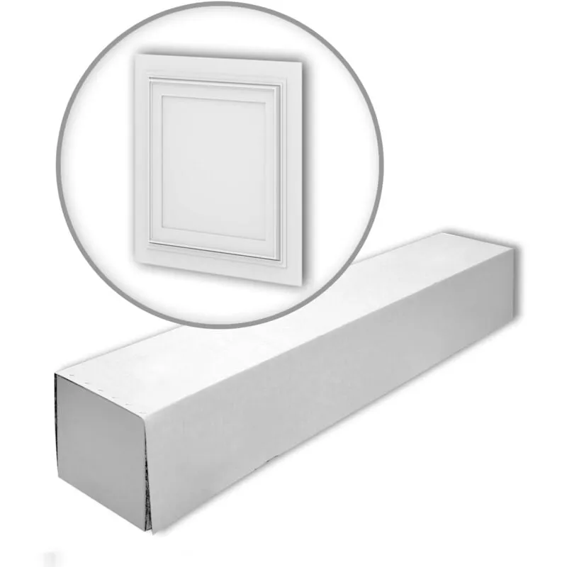 Profhome 159818-box 1 Scatola 6 pezzi 3D Rivestimento murale Pannellatura stile neoclassico 1,5 m2