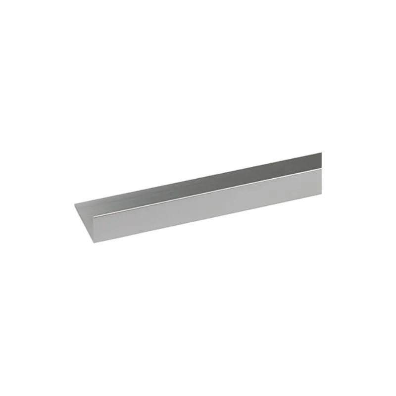 Profilo angolare lati diversi arcansas allum argento lux s.mm 1,0 mm 30x15 h.cm 100 (5 pezzi) Arcansas