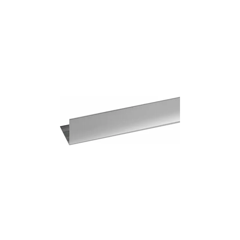 Arcansas - Profilo angolare lati uguali allum argento lux s.mm 1,0 mm 25x25 h.cm 100 (5 pezzi)