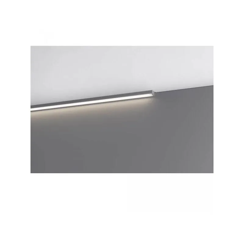 Tezeta - Profilo illuminazione led Walk bagno 600 mm nero opaco