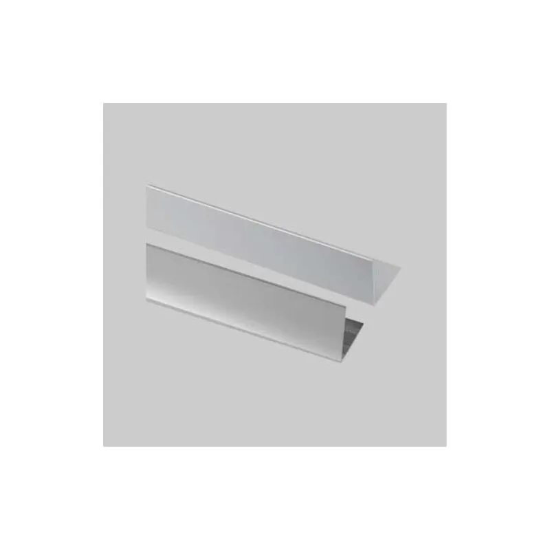 Profilo per rivestimenti angolari 20x20x1 mm - satinato - barra 2 mt (10 metri lineari) arcansas