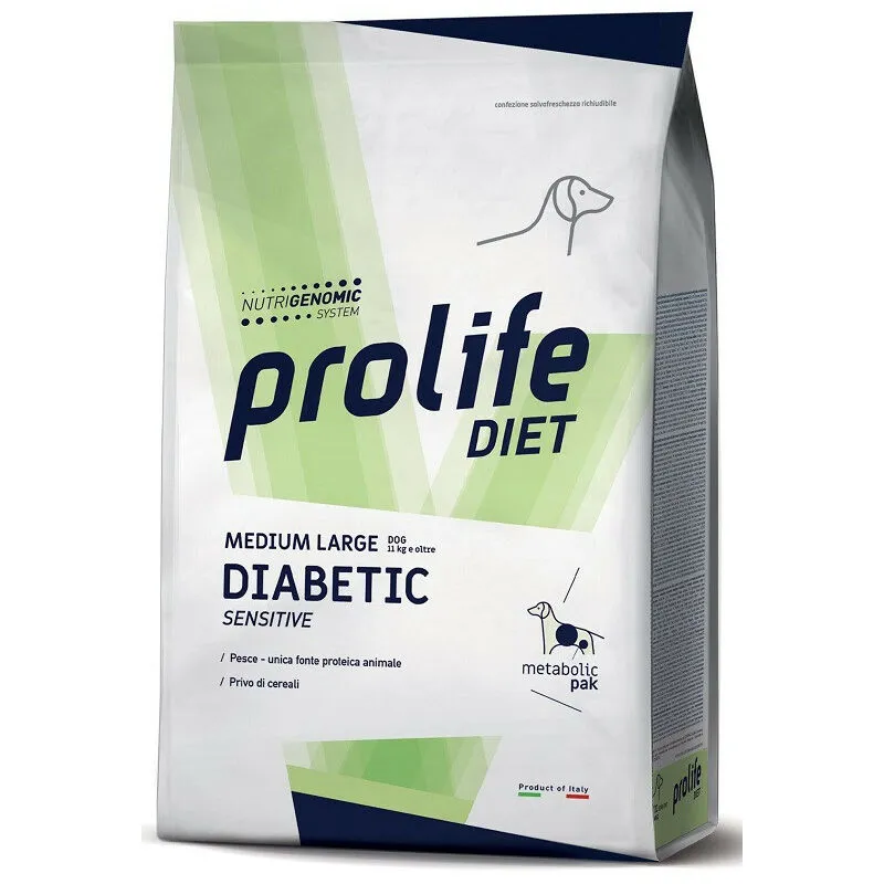 Prolife - Diabetic Sensitive per Cani Medium Large da 2 Kg