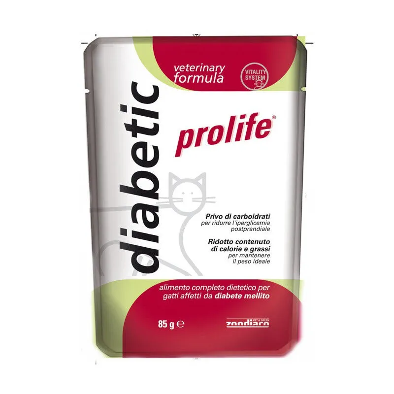 Gatto vet diabetic 85 gr - Prolife