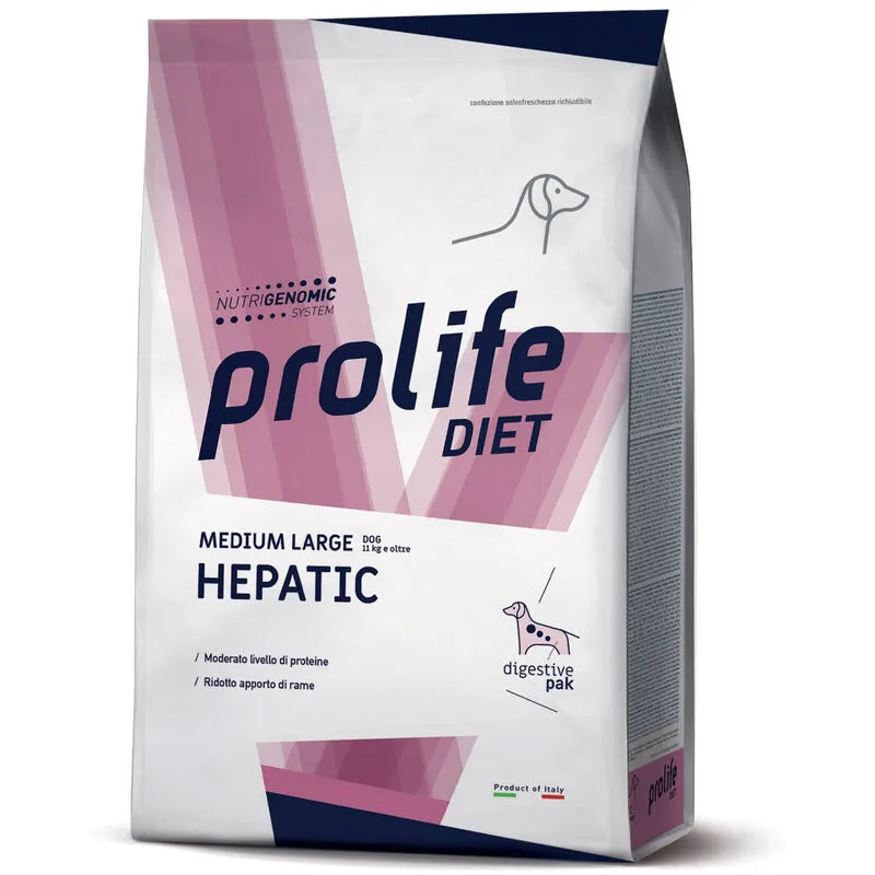 Diet cane hepatic medium large 2 kg - Prolife