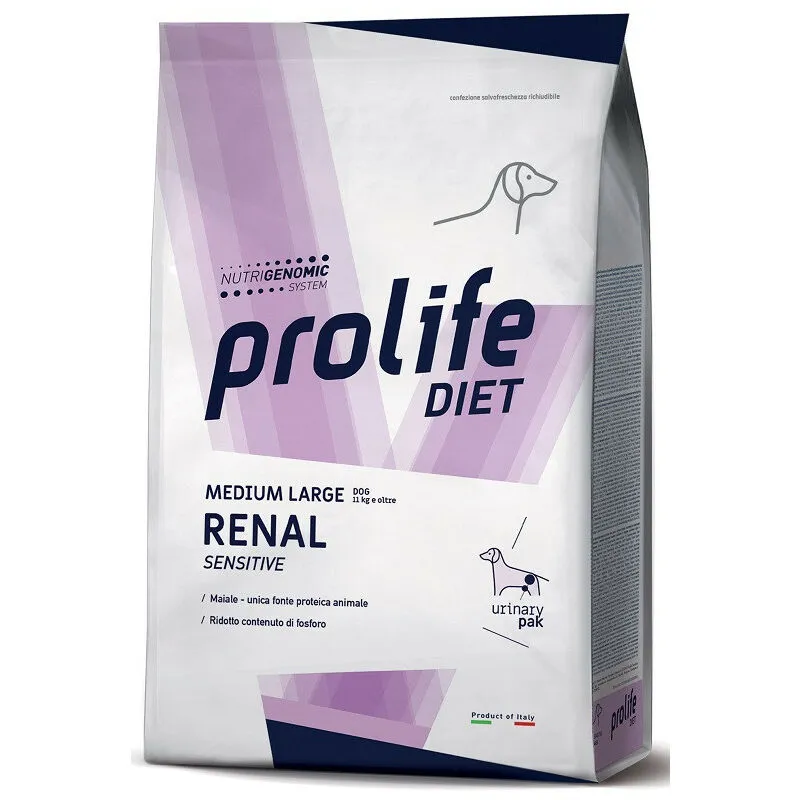 Renal Sensitive per Cani Medium Large da 8 Kg - Prolife