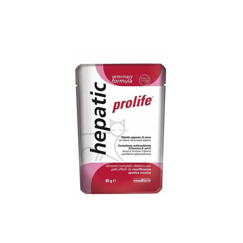 Veterinary gatto, Hepatic 85gr - Prolife