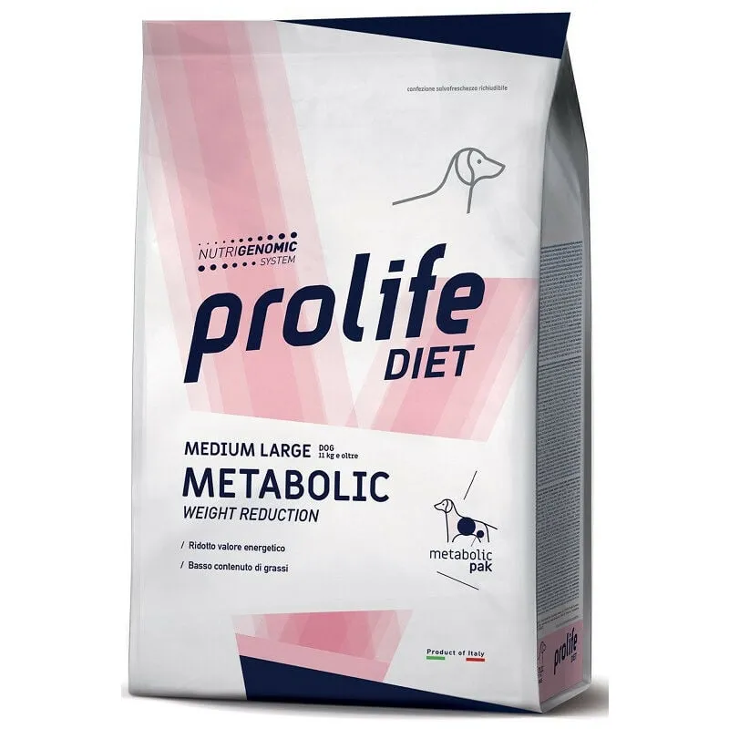 Metabolic Weight Reduction per Cani Medium Large da 2 Kg - Prolife