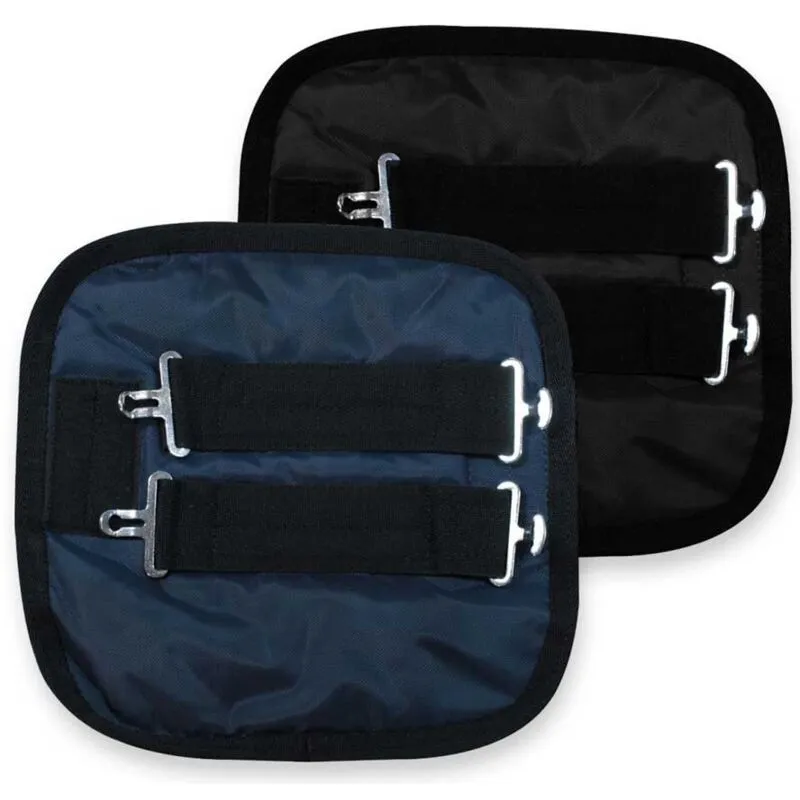 Horses - Prolunga per coperte in nylon modello Chest Extender - Blu