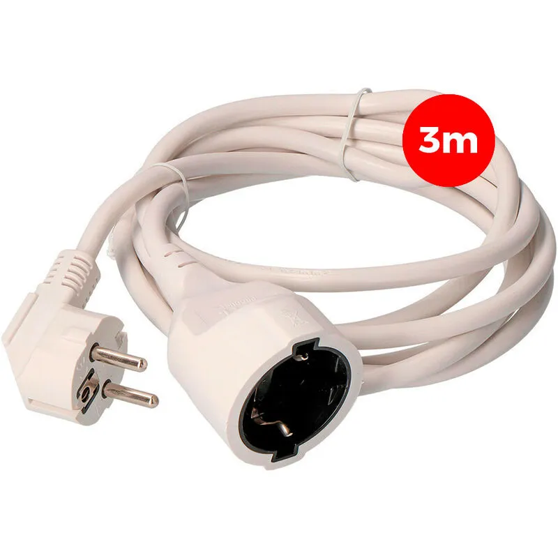  - Estensione elettrica 3x1.5mm t/tl 3m bianco