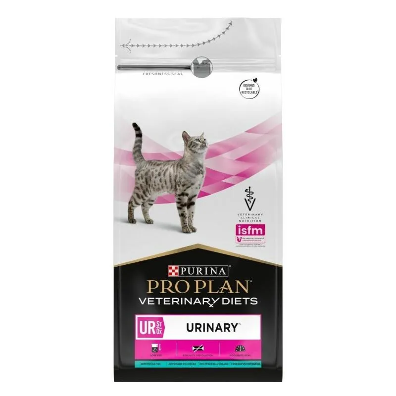 Proplan Gatto Veterinary UR Urinary St/Ox 1,5 kg con Pesce dell'Oceano