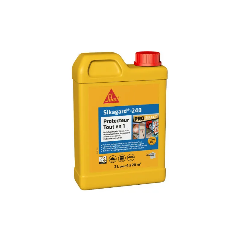 Sika - Impermeabilizzazione gard-240 Protettore All in 1 - 2L - Incolore