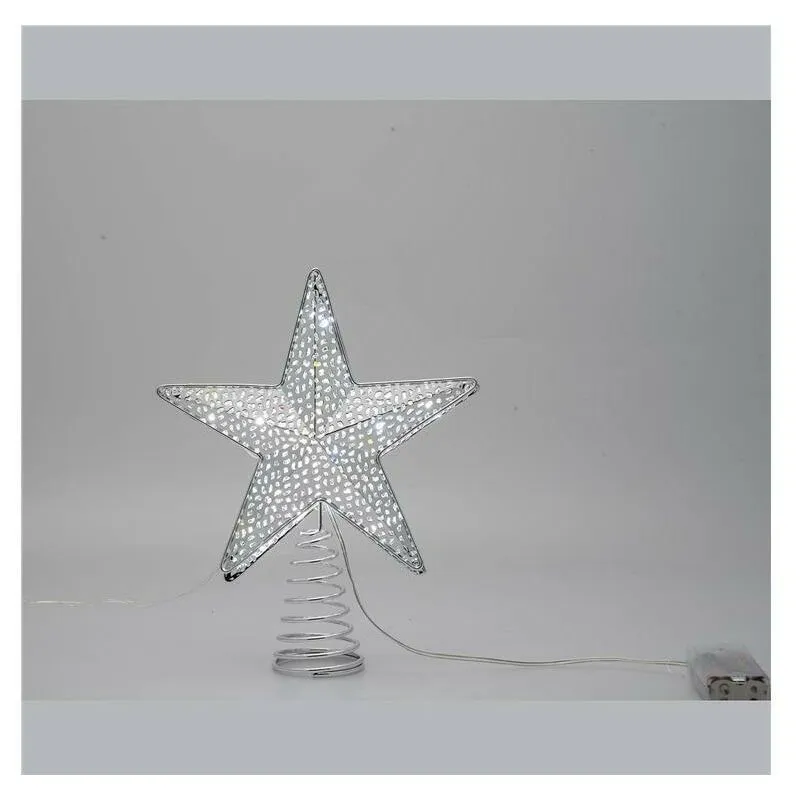 Lotti - Puntale Stella Bianco Freddo 15 Led