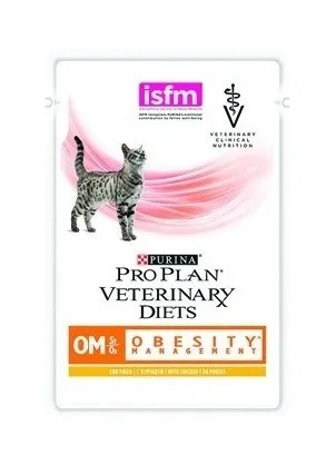 Pro Plan Veterinary Diet om Obesity Management per Gatto con Pollo bst da 85g - 