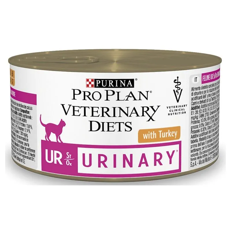 Pro Plan Veterinary Diets Urinary ur per Gatto da 195 gr | Tacchino - 
