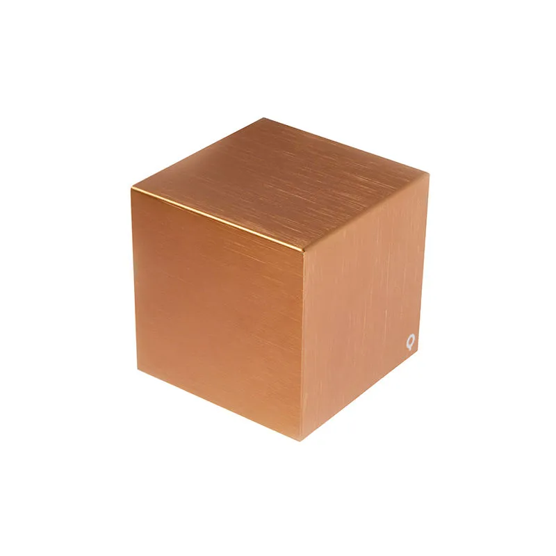 Appliques cube - Design - Alluminio - Rame - Cubo Max. 1 x Watt - Qazqa